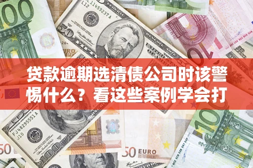 济南贷款逾期选清债公司时该警惕什么？看这些案例学会打翻身仗