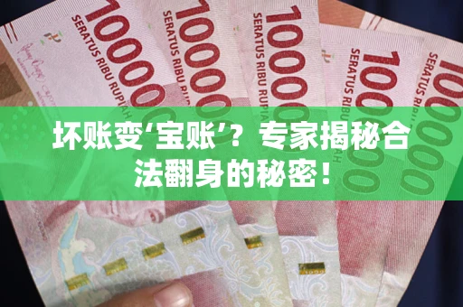 济南坏账变‘宝账’？专家揭秘合法翻身的秘密！